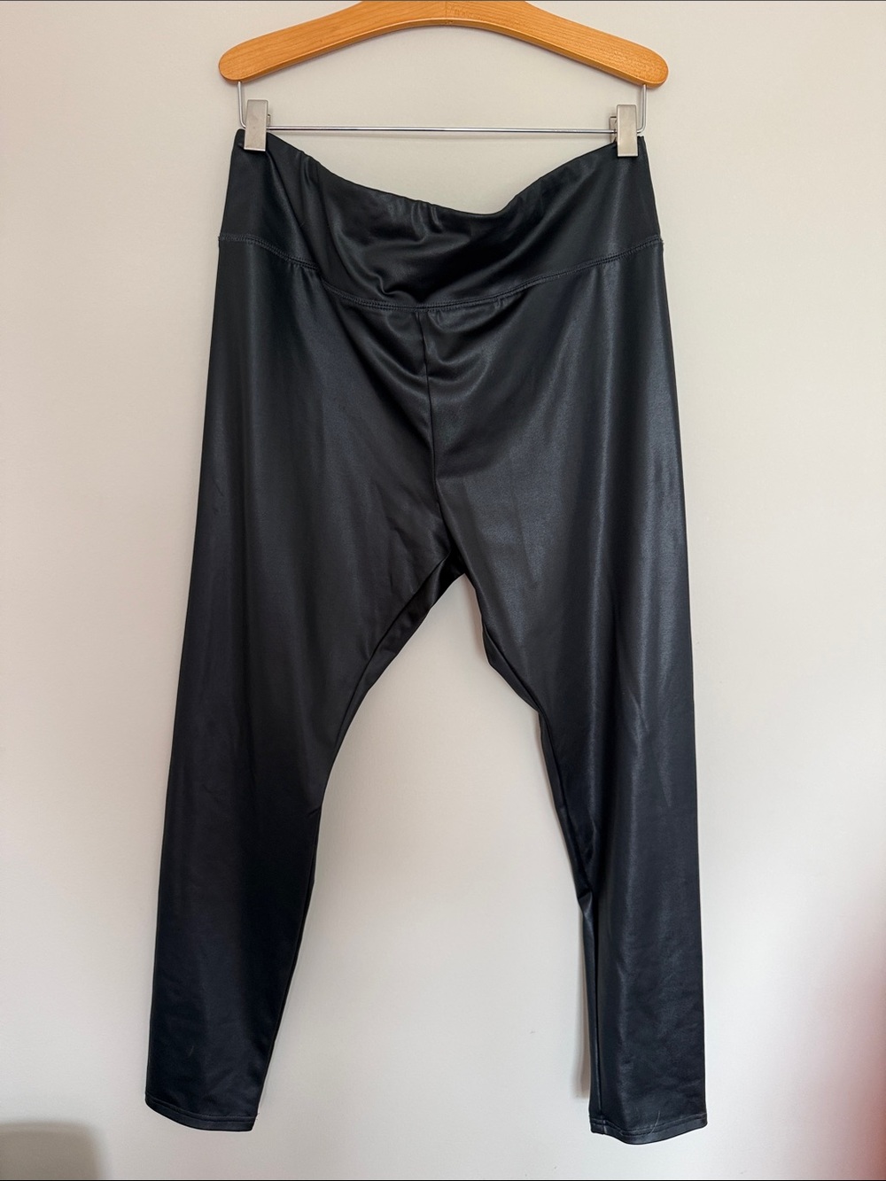 wild fable Black Faux Leather Leggings